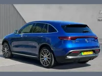 Used Mercedes EQC400 AMG line 300 kW (408 HP) 2023 Blue SUV