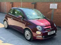 Used Fiat 500 Lounge 69 HP (50 kW) 2016 Red Hatchback