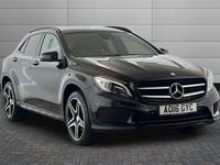 Used Mercedes GLA220 AMG line 177 HP (130 kW) 2016 Cosmos black SUV