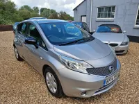 Used Nissan Note S 90 HP (66 kW) 2014 Silver Hatchback