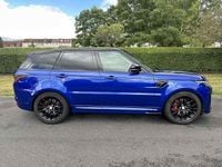 Used Land Rover Range Rover Sport SVR 575 HP (422 kW) 2022 Blue SUV