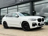 Used BMW X4 M Sport 190 HP (139 kW) 2019 White SUV