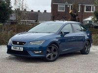 Used Seat Leon FR Sport 150 HP (110 kW) 2016 Blue Estate