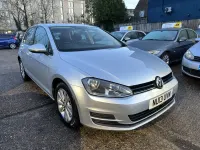 Used VW Golf VII SE 105 HP (77 kW) 2013 Silver Hatchback