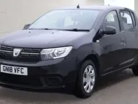 Used Dacia Sandero Ambiance 71 HP (52 kW) 2018 Black Hatchback
