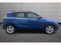 Used VW T-Cross SE 115 HP (84 kW) 2021 Blue SUV