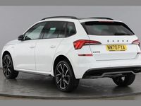 Used Skoda Kamiq Monte Carlo 150 HP (110 kW) 2020 Moon white metallic SUV