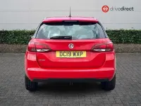 Used Vauxhall Astra SRi 150 HP (110 kW) 2019 Red Estate