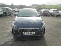 Used Hyundai i30 Premium 110 HP (80 kW) 2018 Blue Hatchback