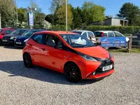 Used Toyota Aygo X-cite 69 HP (50 kW) 2015 Orange Hatchback