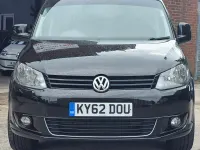 Used VW Caddy 102 HP (75 kW) 2012 Black MPV