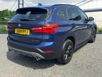 Begagnad BMW X1 Sport Line 190 HK (139 kW) 2018 Blå SUV