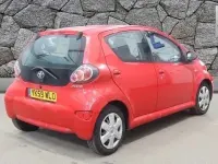 Used Toyota Aygo 2009 Red Hatchback