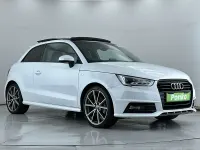 Begagnad Audi A1 Black Edition 150 HK (110 kW) 2018 Vit Halvkombi