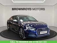Used Audi S5 Sportback Design 354 HP (260 kW) 2018 Blue Hatchback