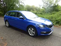 Used Skoda Octavia SE Technology 115 HP (84 kW) 2019 Blue Estate