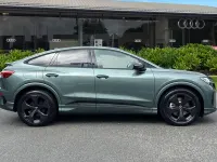 New Audi Q4 Sportback e-tron Black Edition 63 kW (86 HP) 2026 Green SUV