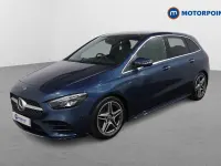 Used Mercedes B180 AMG line 136 HP (100 kW) 2020 Blue Hatchback