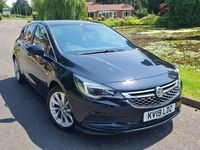 Used Vauxhall Astra 150 HP (110 kW) 2019 Black Hatchback