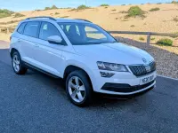 Used Skoda Karoq SE 115 HP (84 kW) 2020 White SUV