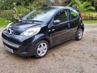 Used Peugeot 107 68 HP (50 kW) 2010 Black Hatchback