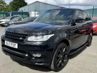Used Land Rover Range Rover Sport Autobiography Dynamic 2017 Black SUV