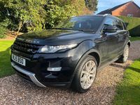 Used Land Rover Range Rover evoque Dynamic 2015 Black Estate