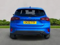 Begagnad Ford Focus Titanium 2022 Blå Halvkombi