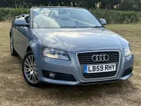 Used Audi A3 Cabriolet Sport 200 HP (147 kW) 2010 Blue Cabriolet