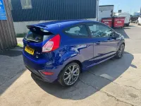 Used Ford Fiesta ST-Line 125 HP (91 kW) 2016 Blue Hatchback