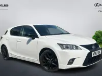 Used Lexus CT200h Sport Line 2017 White Hatchback