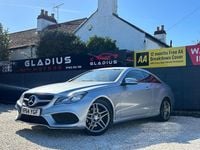 Used Mercedes E220 AMG line 2014 Silver Coupe