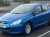 Used Peugeot 307 S 109 HP (80 kW) 2005 Blue Hatchback