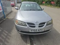 Used Nissan Almera 98 HP (72 kW) 2005 Silver Hatchback
