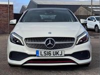 Used Mercedes A250 Premium 214 HP (157 kW) 2016 White Hatchback