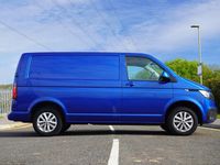 Begagnad VW Transporter Highline 2024 Blå Van