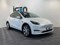 Używany Tesla Model Y Long Range AWD 378 kW (514 KM) 2022 Biały SUV