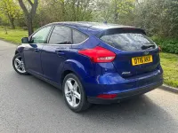 Used Ford Focus Titanium 2016 Blue Hatchback