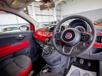 Used Fiat 500 Pop Star 69 HP (50 kW) 2016 Red Hatchback
