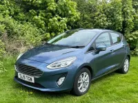 Used Ford Fiesta Zetec 85 HP (62 kW) 2019 Blue Hatchback