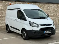 Used Ford Transit Custom 105 HP (77 kW) 2017 White Van