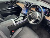 Used Mercedes C200 Exclusive Luxury 204 HP (150 kW) 2023 Hightech silver metallic
