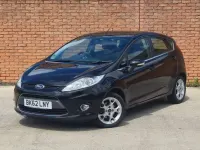 Used Ford Fiesta Zetec 96 HP (70 kW) 2012 Black Hatchback