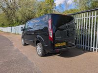 Used Ford Transit Custom Limited 130 HP (95 kW) 2020 Black Van
