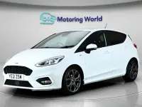 Used Ford Fiesta ST-Line 125 HP (91 kW) 2021 White Hatchback