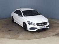 Used Mercedes CLA180 AMG line 122 HP (89 kW) 2017 White Sedan