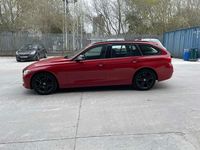 Begagnad BMW 318 Sport Line 2018 Röd Kombi