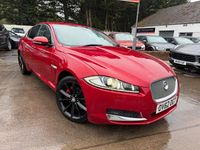 Begagnad Jaguar XF Luxury 2012 Röd Sedan