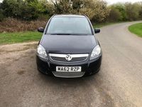 Used Vauxhall Zafira 115 HP (84 kW) 2012 Black MPV