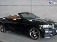Used BMW 225 M Sport 221 HP (162 kW) 2018 Black Cabriolet